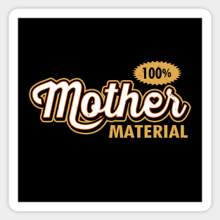 Retro Vintage Mothers Best Mom Slogan Gift For Moms Sticker